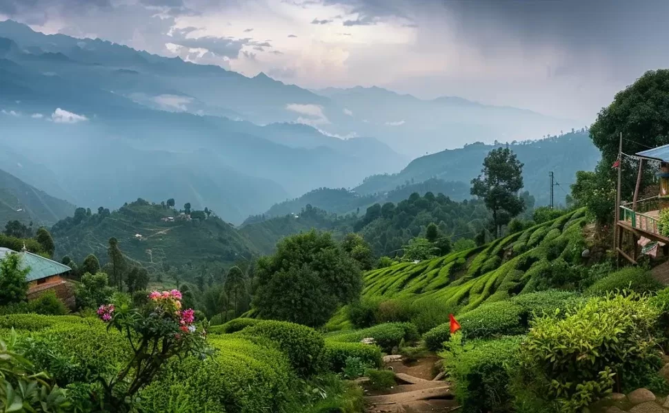a-vibrant-tea-garden
